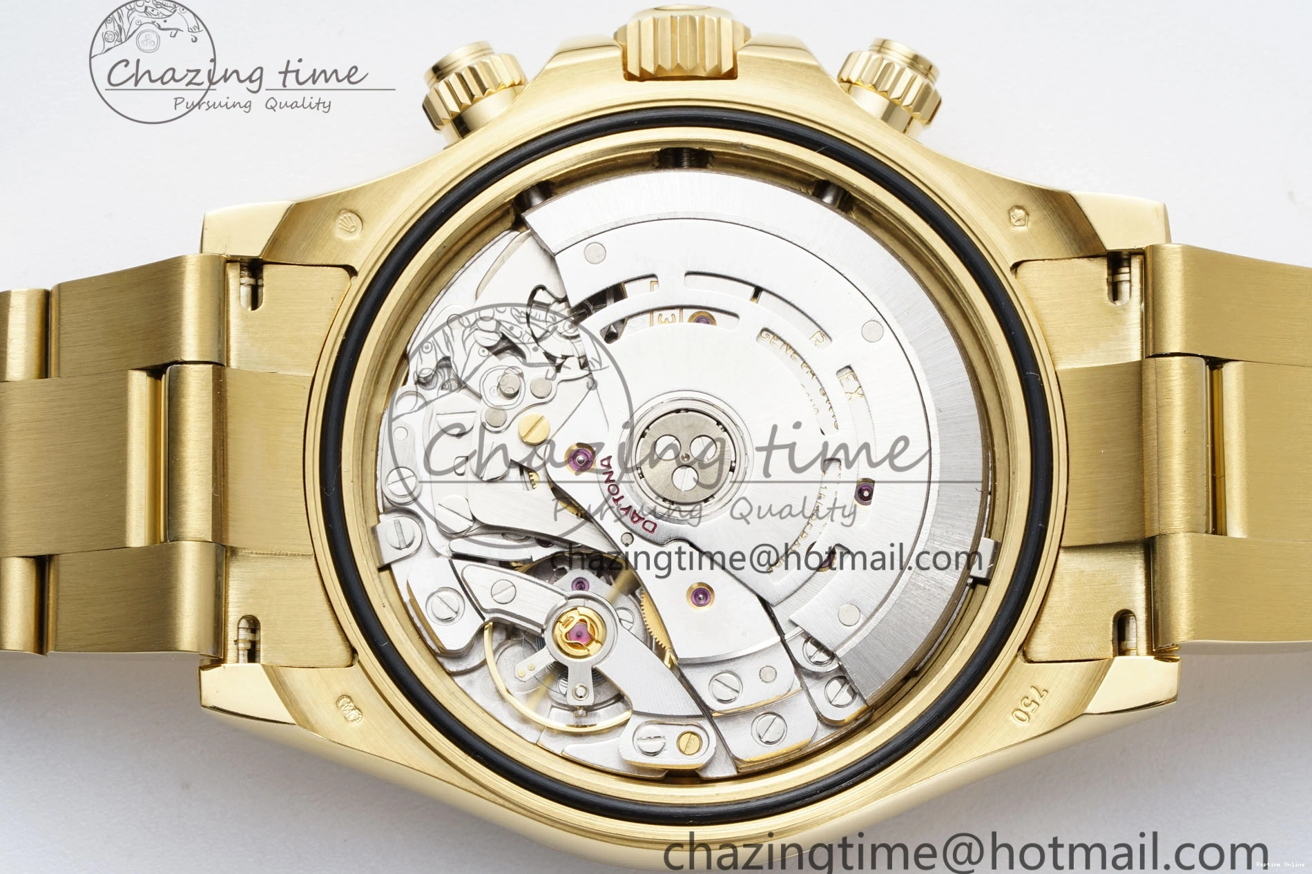 0502 Daytona 116508 QF 1:1 Best Edition Green Dial on YG Bracelet SA4130 V ComfortFit 1761